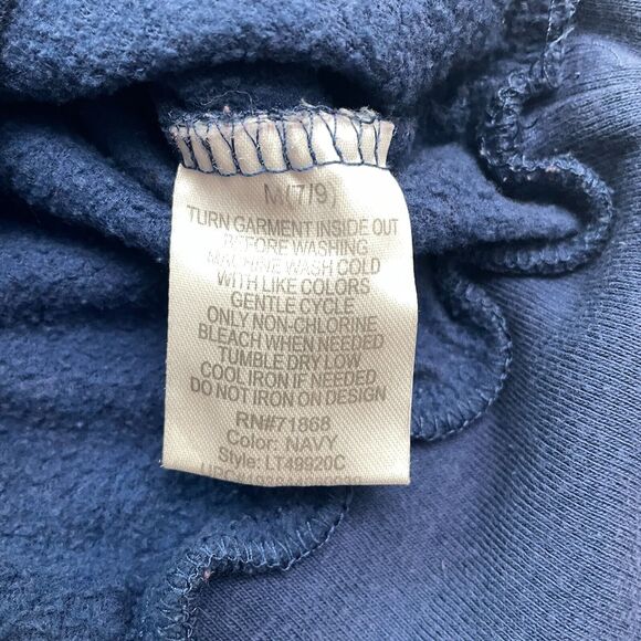 Disney Lilo & Stitch Graphic Pullover Sweatshirt Boys Kids Medium Blue Crew Neck - Picture 7 of 14